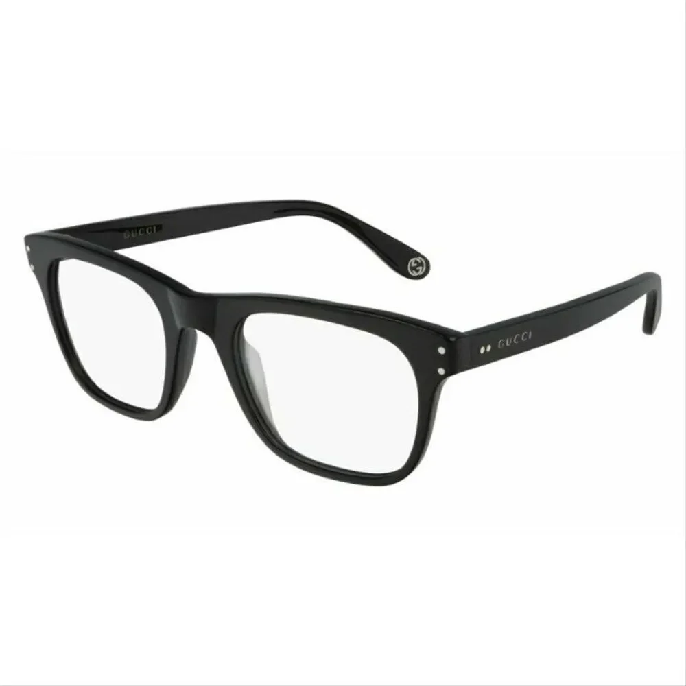 Gucci Rectangular Women Black Frame Eye Glasses Demo Lens GG0476O 006